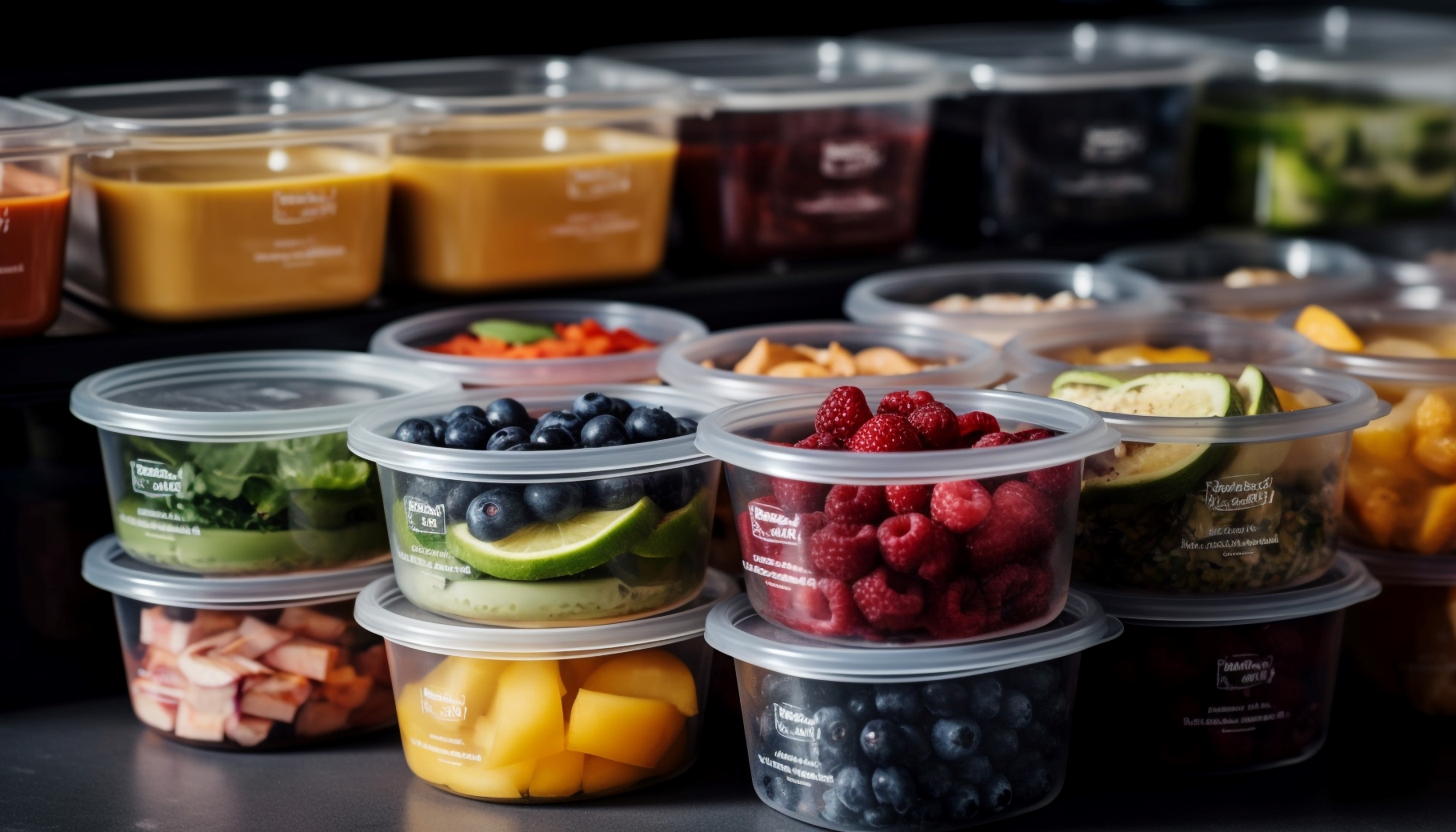 abundance fresh berry fruit colorful bowl generated by ai