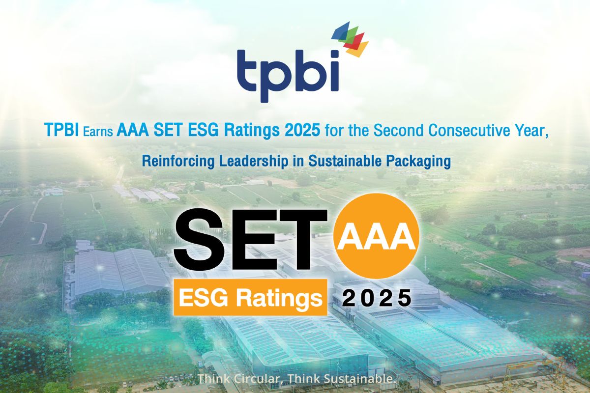 TPBI Earns AAA SET ESG Ratings 2025 for the Second Consecutive Year, Reinforcing Leadership in Sustainable Packaging