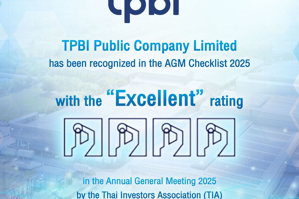 TPBI Achieves “Excellent” AGM Checklist 2025, Underscoring Transparency and Commitment to Shareholders