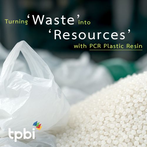 Turning Waste into Resources with PCR Plastic Resin